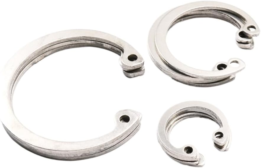 OD8mm - OD100mm Internal Retaining Ring Circlip Snap Ring SS304 Stainless Steel (￠80mm - 10pcs)