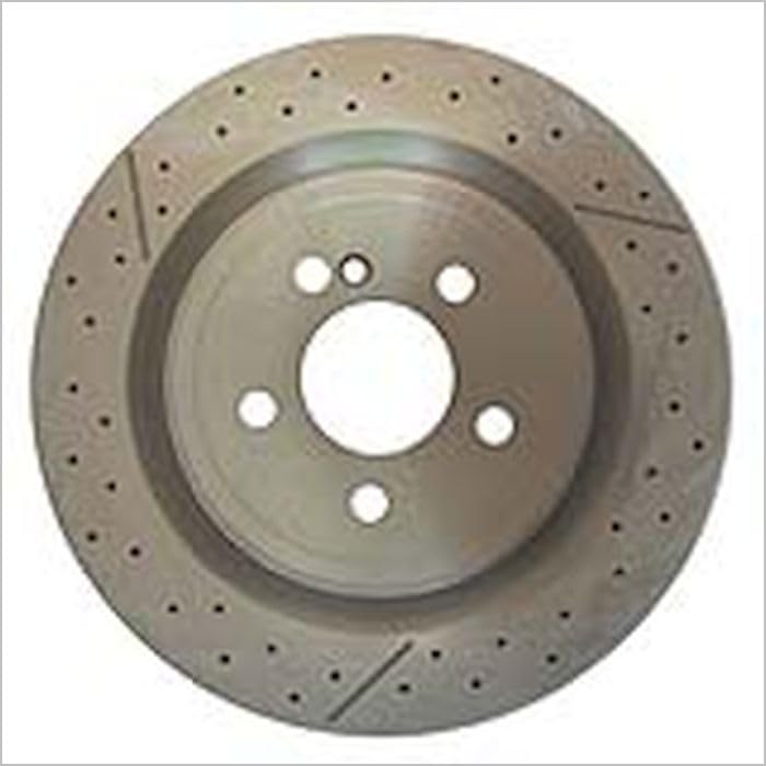 Bendix Premium PRT6379 Rear Brake Rotor for Mercedes-Benz CLA45 AMG 2019-2014, GLA45 AMG 2019-2015, SLC43 AMG 2020-2017, SLK55 AMG 2016-2012