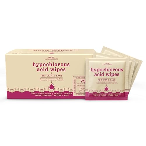 BASE LABORATORIES Hypochlorous Acid Wipes
