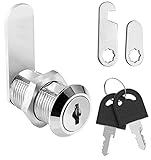 Protección y privado: montaje simple con destornillador, fácil de usar. Las cerraduras para muebles con llaves ofrecen suficiente seguridad y no solo protegen tus objetos importantes, sino también a tus hijos de objetos peligrosos como herramientas afiladas y agentes de limpieza no comestibles.