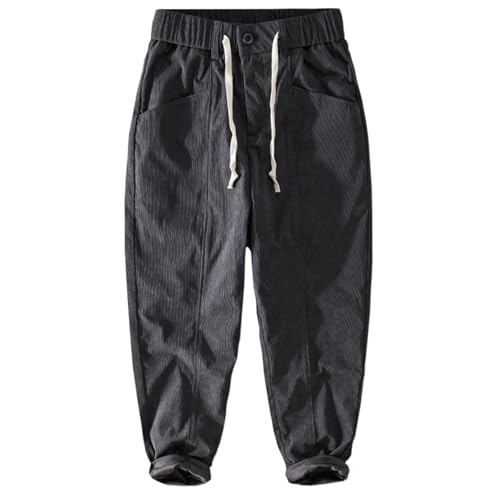 Pantalons décontractés et minimalistes pour hommes automne casual vintage