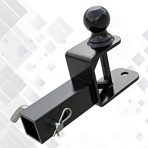 Vnn Atv/Utv Trailer Hitch, Fits 2-Inch Receiver, 2-Inch Ball, 2-Inch Rise, 3-In-1 Atv/Utv Multi-Hitch With Pin, Atv/Utv Receiver Hitch Towing Ball Mounts #TOP4