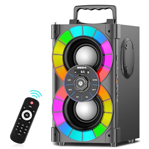 Altavoces Bluetooth Portatiles con Radio Marca BSZHI