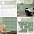10-Sheet Thick Peel and Stick Kitchen Backsplash Tiles, 3D Subway Waterproof Self-Adhesive Wall Tile Stick on Backsplash for Kitchen and Bathroom(Green,12"×12")