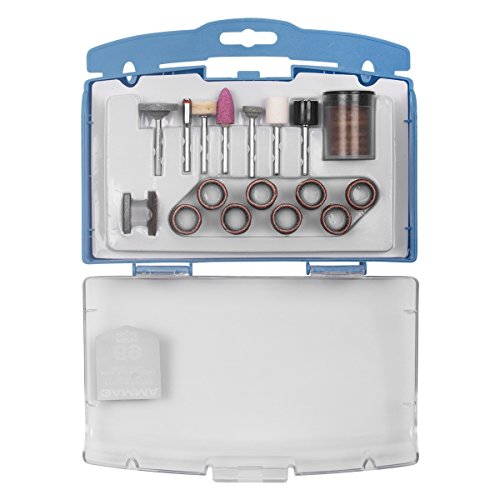 Gamma Ferramentas Kit De Acessórios Para Microrretífica Com 69 Peças G19504Ac Azul