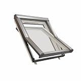 Dachdecker Favorit Roto Dachfenster aus Kunststoff mit Eindeckrahmen (65x118)