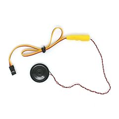 MOUDOAUER 1 Pack Mini Horn Speaker for Police Car Fire Truck Ambulance Off-Road Vehicle RC Car Spare Part