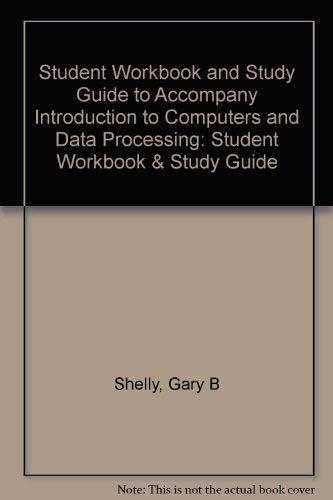 Student Workbook and Study Guide to Accompany I... 0882361163 Book Cover