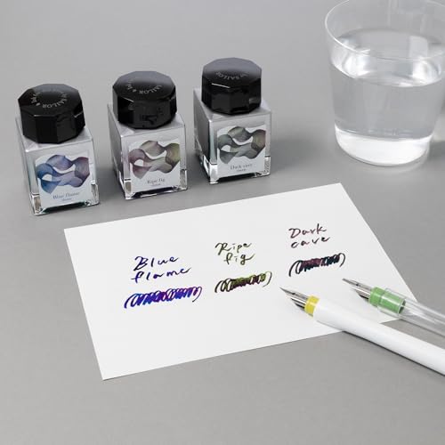 Encre Sailor Dipton bleu scène pour vos carnets de notes - 5