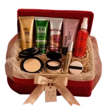 Exquisite Beauty Essentials Gift Hamper for Women & Girls – Complete Professional Makeup & Skincare Set with Face, Eye & Lip Beauty Essentials |-image-43