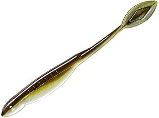 YUM Houdini Shad Soft Plastic Swim-Bait Fishing Lure with 3-Way Modifiable Tail for Custom Tail Action, 5 Inch Length, 10 per Pack