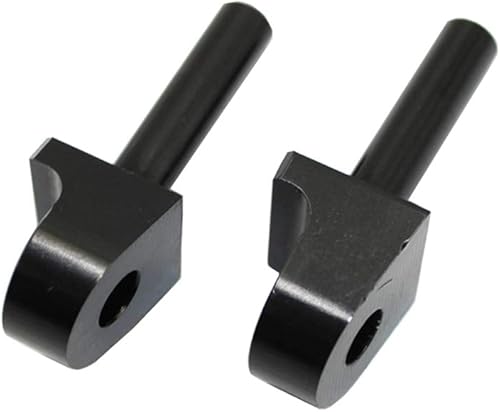 Miniatura 3 de Easygo - Par de tornillos fijos para parabrisas de motocicleta para BMW R1200GS ADV 2004-2012, Negro