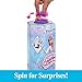 Mattel Disney Frozen Elsa Fashion Doll Set, Spin & Reveal with 11 Surprises Including 5 Accessories, 5 Stickers & Play Scene, Inspired by the Movie