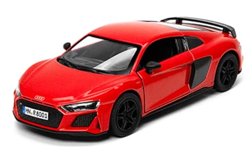 KiNSMART - 2020 Audie R8 Coupe 5Inch 1:36 Scale Die Cast Model Toy Super Car w/Pull Back Action (Red)