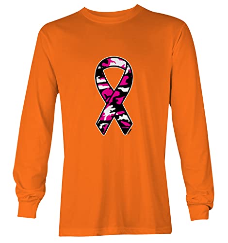 Camoflauge Pink Ribbon - Breast Cancer Youth T-Shirt