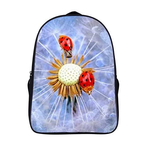 Sac à dos de voyage pissenlit - Cartable d'école fin des douleurs d'épaule