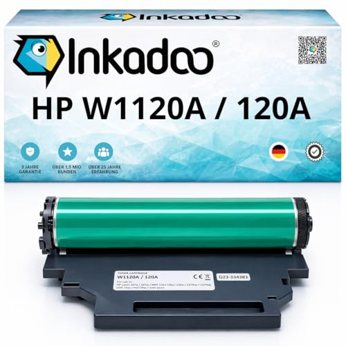 Inkadoo Kompatibel Trommel für HP 120A / W1120A Color Laser MFP 179 fnw Color Laser MFP 179 fwg Color Laser MFP 179 fn farblos Bildtrommel Bildeinheit Bildeinheittrommel 16.000 Seiten