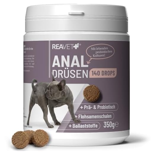 ReaVET Unterstützung für Analdrüsen bei Hunden