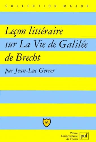 Amazon fr Le on Litt raire Sur La Vie De Galil e De Brecht Gerrer amazon-fr-le-on-litt-raire-sur-la-vie-de-galil-e-de-brecht-gerrer