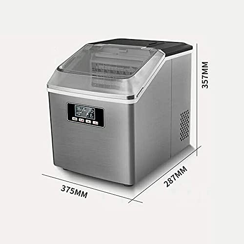 Máquina de Hielo Cubos Cuadrados 25Kg en 24Hrs miniatura 5