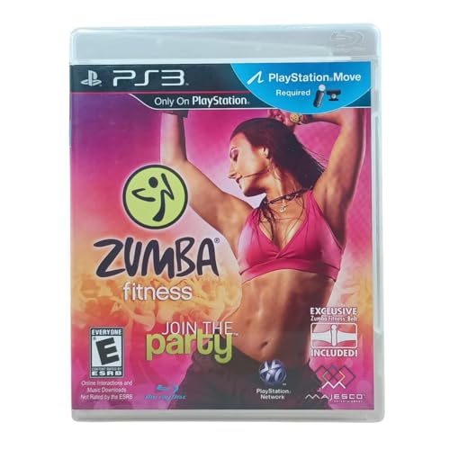 Zumba Fitness PS3 Move transformez votre salon en salle de sport rythmée Majesco 01688