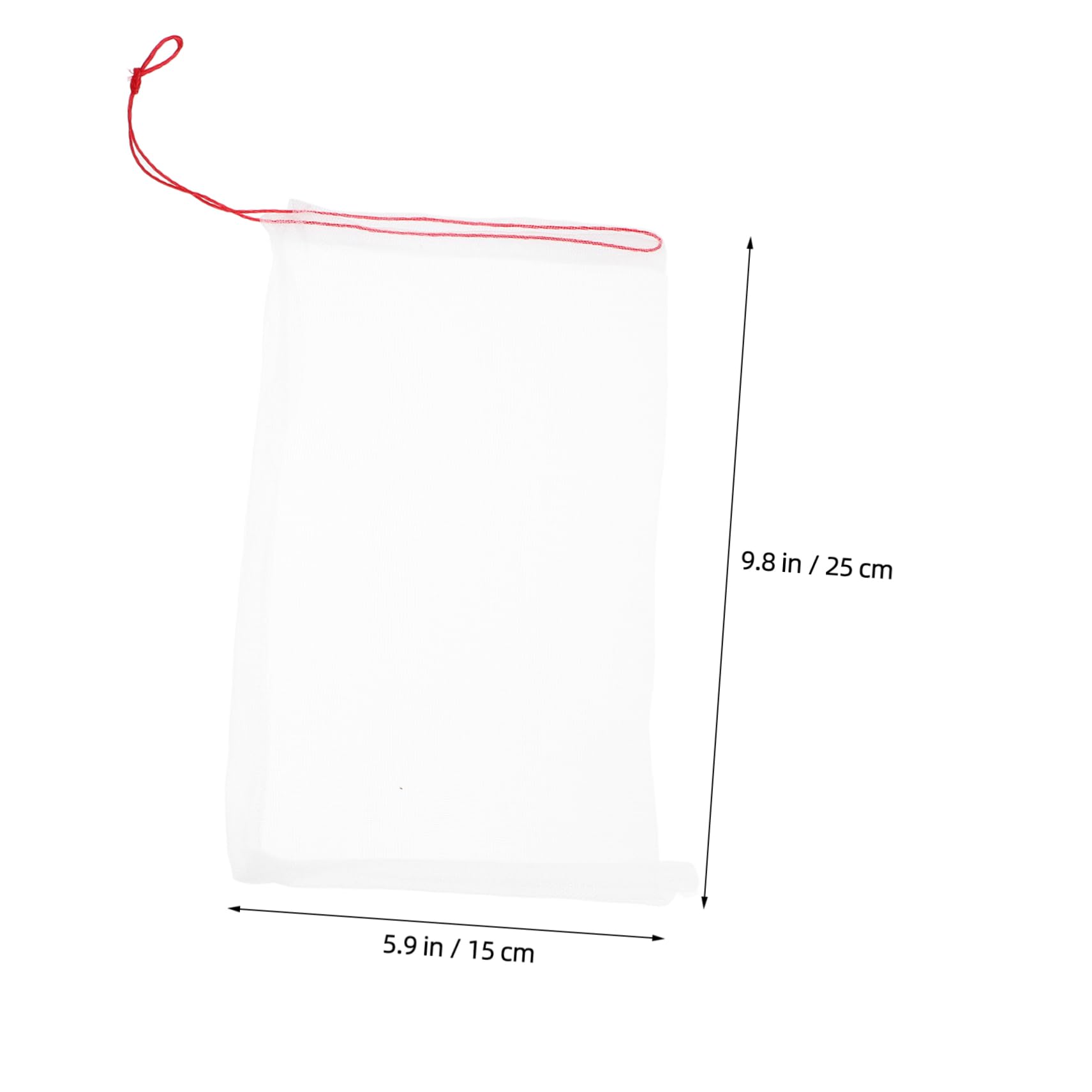 STOBAZA Bag Replacement for Aquarium 100pcs Pull String Bags Washer Supply Mesh Pouch