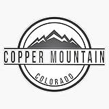 JB Print Copper Mountain Colorado Ski Snowboard Resort Heli Drop Outback Vinyl Decal Sticker Car Waterproof Car Decal Bumper Sticker 5'
