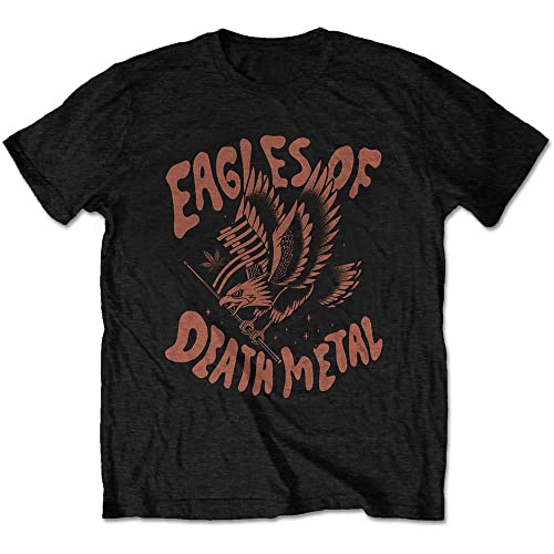 Photo de Rock Off Eagles of Death Metal Eagle Officiel T-Shirt Hommes Unisexe (Small)