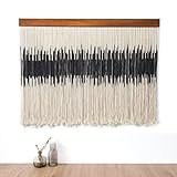 Mokof Large Macrame Wall Hanging - Wall Art for Living Room, Boho Wall Decor for Bedroom, Dining Roo
