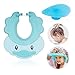 1 Cuffia da doccia per bambini, cappello da sole regolabile, cuffia da bagno per bambini, protegge gli occhi e le orecchie del bambino durante lo shampoo e il bagno (pettine da bagno gratuito)