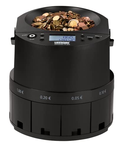 Contador de monedas Ratiotec CS 500 Negro