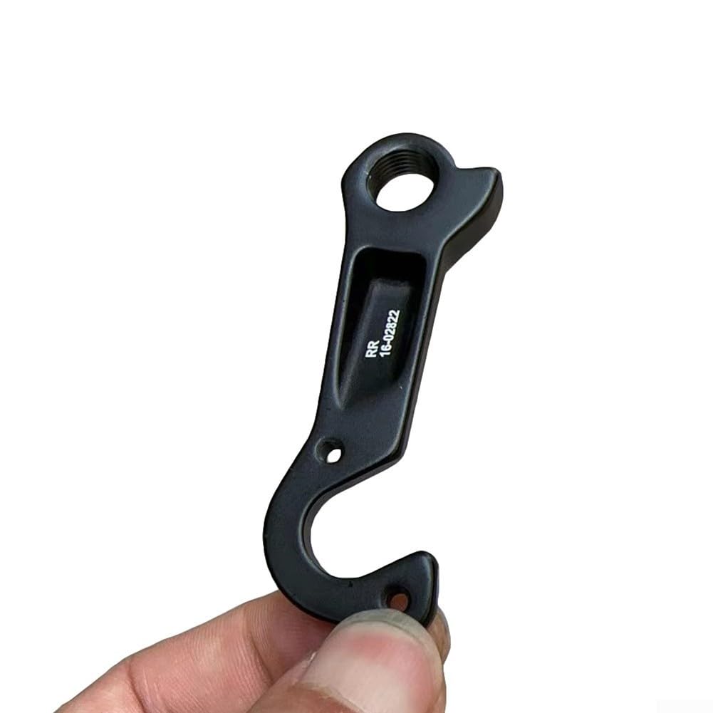 Percha de cambio trasero de aleación de aluminio para bicicleta con distancia de agujero de 56 mm, diseño ligero compatible con Cube Axial 10151 SL 16-02822 Agree C: 62, negro