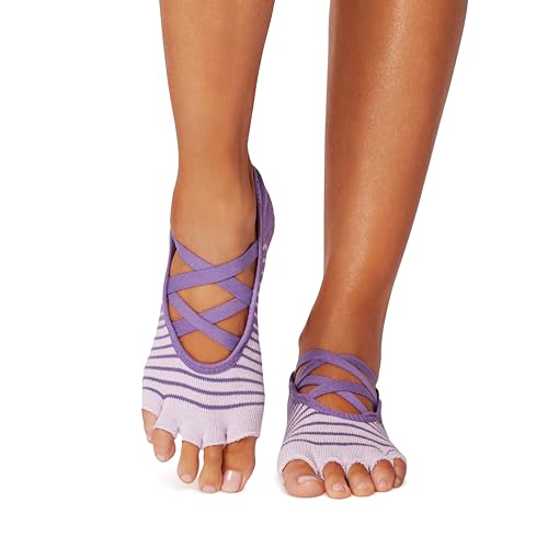 Image of ToeSox Grip Pilates Barre Socks - Non Slip Ankle Full Toe for Yoga & Ballet