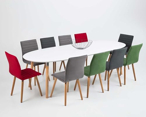 Ovaler Esstisch von Ac Design Furniture Kim, 170 x 100 cm
