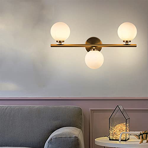 Applique miroir salle de bain or LED pour une ambiance sur mesure