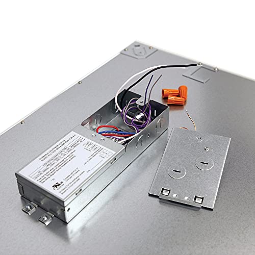 Metalux FPanel 62.2-Watt 2 ft. x 4 ft. White Integrated LED Dimmable Flat Panel Troffer Cool White by Metalux - Used condition - Image 7