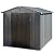 VEIKOU 8x10FT Outdoor Storage Shed with Thickened Galvanized Steel, Metal Storage Shed with Lockable Door & Air Vents, Garden Tool Metal Shed for Patio Garage Yard, Gray
