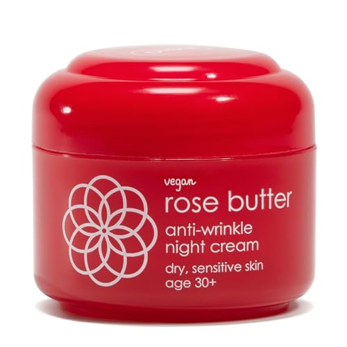 CREMA FACIAL DE NOCHE ANTIARRUGAS ROSA MOSQUETA | Hidratante y regeneradora con aceite de rosa mosqueta y ácido hialurónico | Piel madura +30 de ZIAJA