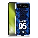 Head Case Designs Officially Licensed Inter Milan Alessandro Bastoni 2021/22 Players Home Kit Hard Back Case Compatible with Motorola Razr 40 / Razr 2023