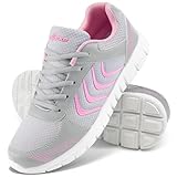 Alicegana Sneakers for Women Running Shoes: Fashion Walking Womens Sneakers Casual Lightweight Tennis Shoes Pink