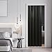 LTL Home Products Homestyle 36 by 80 Inch Plaza Vinyl Interior Folding Accordion Door with Simple Installation and Hardware, Espresso