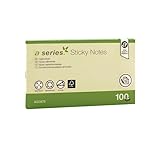 Écologique : vrai Bloc de notes adhésives jaunes A-Series 125 x 75 mm