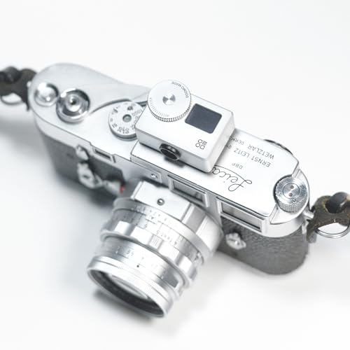 DOOMO MADE OLED Light Meter, Meter S, New Screen Design, Real-time Metering and One-Button Metering for Vintage Cameras (Chrome)