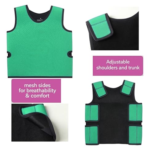 UIMEYIM Sensory Compression Vest For Kids Autism Vest Deep Pressure Comfort for Hyperactivity, Mood Processing Disorders - Image 3