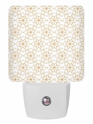 Classic Art Retro Floral Night Light