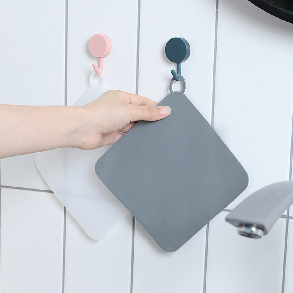 2Pcs Baignoires Bouchons En Silicone Drain De Anti- Odeurs Prix De Vidange Carrée Des Boucles D' Égout Désodorisant La Baignoire Couvercle Bouchon