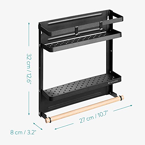 Navaris Mensola Magnetica Porta Spezie - Mobiletto...