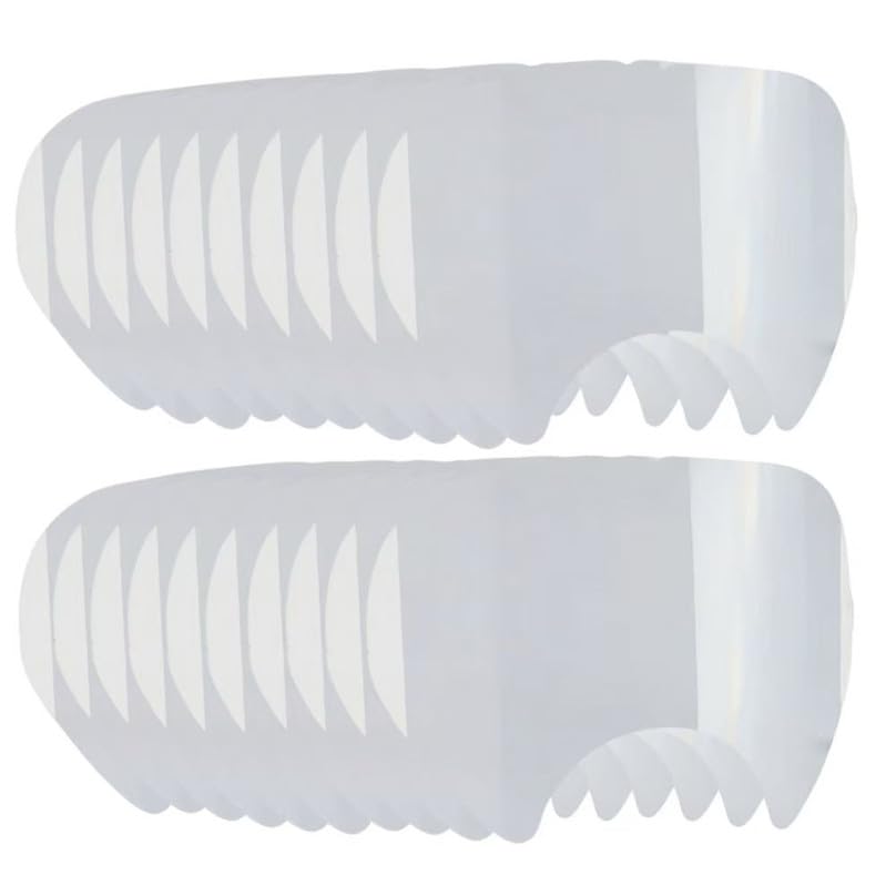 BOTAISHENG 25 Pack Peel Off Lens Cover for 6885,6000, 6700, 6800, 6900 Series Respirator Mask (25)