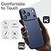 JETech Slim Case for iPhone 17 Pro Max 6.9-Inch, Ultra-Thin Lightweight Minimalist Phone Cover with Camera Lens Protection, Matte Anti-Fingerprint Finish (Dark Blue)