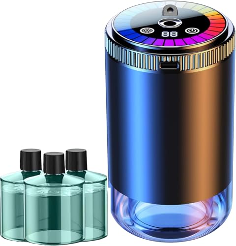 Rechargeable car starry sky ceiling aroma diffuser, smart in-car air freshener, car fragrance...